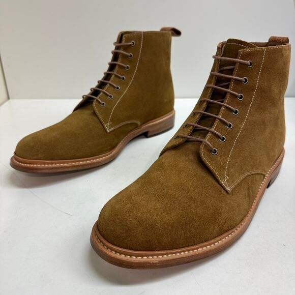 EXCELLENT Grenson Fergal Boot Snuff Suede WORN ONCE Made in UK 10 / US 11 - Picture 5 of 13